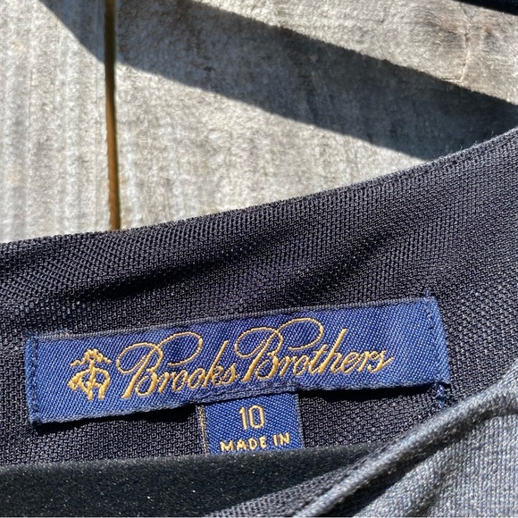Brooks Brothers Gray Women's Dress Size 10 - Picture 6 of 10